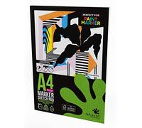 Artgecko Pro Marker Pad A4-30 Sheets 250gsm White Smooth Paper