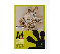 Artgecko Pro Toned Tan Sketchpad A4 Portrait - 30 Sheets 200gsm