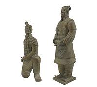 Artgenius Collectibles Terracotta Warriors Figurine Home Display Table Display Gift (4.4" Tall,Standing)