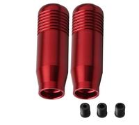 Artgol 2 Pcs (Red Color) Gear Shifter Knobs and Adapter Replacement for Logitech G29 G920 G923 G27 Driving Force Stick - Aluminum Weighted Shift Knob - Gear Shifting Lever Handle