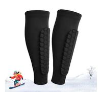 ARTGUTS 1 Pair Frost Armours Ski Shields, Multi Sport Guard, Shinbang Protector 2.0, Breathable Elastic, Shin Defender Guards,Ultimate Shin Guards for Skiers, Hockey, and Multi Sports