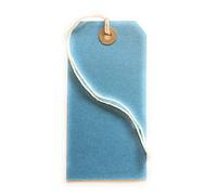 ARTH Manila Strung Tags Luggage Labels Blue Size 120X60MM Pack of 50