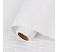 Arthome Shelf Liner 30x300cm Drawer Liner Waterproof Cabinet Mat Non-Adhesive Grip Oil-Proof EVA Plastic Shelf Paper for Kitchen Shelves,Refrigerator,Cupboard (White)