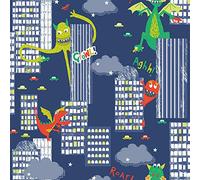 Arthouse 667701 Monster Madness Wallpaper, Multi, 53 cm x 10.05 m