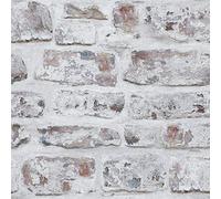 Arthouse ArtiSTICK White Washed Wall Peel and Stick Self Adhesive Wallpaper 6m Long - Great for Upcycling Furniture - Cabinets Kitchen Drawers Shelves - Peel & Stick 300204