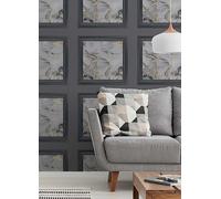 Arthouse Bahia Marble Wallpaper Navy