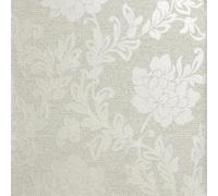 Arthouse Calico Floral Wallpaper Flowers Metallic Embossed Neutral Cream Textured Vinyl