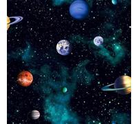 NEW ARTHOUSE COSMOS SPACE PATTERN PLANTETS EARTH CHILDRENS WALLPAPER 668100 ROLL