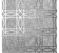 Arthouse Cream Gold Metallic Wallpaper - Matt Textured Cream Background & Golden Kiss Foiled Geometric Motifs - Living Areas & Feature Walls - 903205