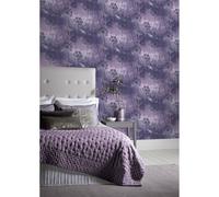 Arthouse Damselfly Glitter Dandelions Botanical Ombre Motif Textured Wallpaper 692306