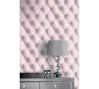 Arthouse Desire Geometric Heavy Weight Luxury Faux Leather 3D Effect Wallpaper 618103