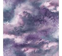 Arthouse Diamond Galaxy Purple Blush & Lilac Cloud Wallpaper - Create a Space or Mystical Theme - Embedded with Sparkling Glitter for Extra Effect - Fabulous Pasted on a Ceiling 260007