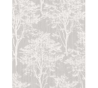 Arthouse Diamond Wood Silver 902104 Wallpaper