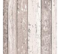 Arthouse Distressed Wood Panel Wallpaper Natural As Creation 8550-53