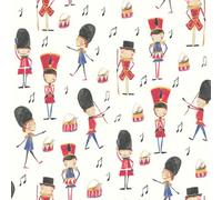 Arthouse 696003 Drummer Boy Wallpaper, Red, 53 cm x 10.05 m