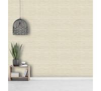Arthouse Esselle Ginkgo Plain Wallpaper - Beige