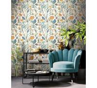 Arthouse Esselle Lush Paradise Wallpaper - Blue