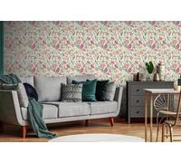 Arthouse Esselle Lush Paradise Wallpaper - Pink