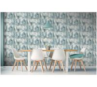Arthouse Esselle Painterly Pattern Wallpaper - Blue