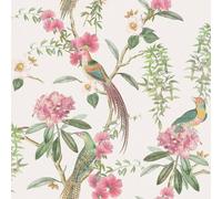 Arthouse Exotic Garden Wallpaper in Baby Pink Arthouse Baby Pink