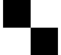 Arthouse Floor Tile Plain 30.5X30.5Cm Black & White 10 Tiles Per Pack