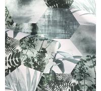 Arthouse Foliage Botanical Hexagonal Geometric Plants Collage Greenery Wallpaper