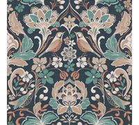 Arthouse Folk Floral Navy Wallpaper