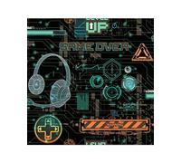 Arthouse Wallpaper Gamer Multi 923707 Kids Gaming Glitch Black