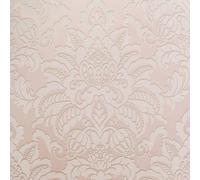 Arthouse Glisten Blush Damask Metallic & Glitter Soft Pink Wallpaper 903700 For Bedrooms Or Full Room