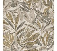 Arthouse Graphic Tropical Leaf Neutral Wallpaper