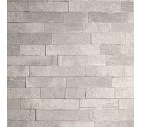 Arthouse Graphite Slate Taupe Wallpaper 295201 - Paste The Wall Vinyl Textured, Neutral