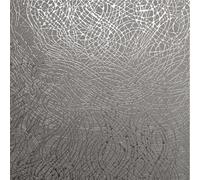 Arthouse Grey Silver Shiny Foil Textured Modern Metallic Vinyl Wallpaper