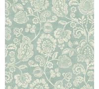 Arthouse Heritage Trail Sage Green Wallpaper Flowers Textured Feature Wall