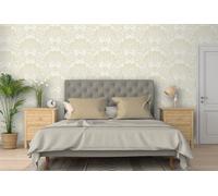 Arthouse Hotel Luxe Floral Trail Neutral Wallpaper