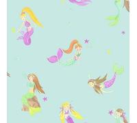 Arthouse Imagine Mermaid World Teal Wallpaper 696103