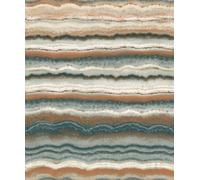 Arthouse Jade Mineral Wallpaper - Layered Rock Design - Stunning Metallic Foil & Gloss Finish - with Green Red Brown Natural Colourways - Organic & Understated Luxurious Effect 903907