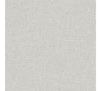 Arthouse Light Grey Textured Linen Wallpaper - Subtle Sheen Bounces Light Back Into The Room - Designed to Look Like Fabric - Feature Wall or All Over - Great Wallpaper Choice for Any Room - 676006