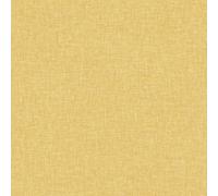 Arthouse Linen Texture Mustard Yellow Wallpaper 676009