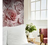 Arthouse Linen Texture Wallpaper in Raspberry Arthouse Raspberry