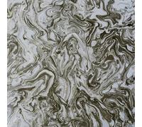 Liquid Marble Charcoal Wallpaper - Grey