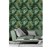 Arthouse Living Wall Green Wallpaper Green