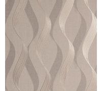 Arthouse Luxe Ribbon Mocha Wallpaper 295501