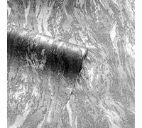 Arthouse Luxe Vinyl Texture Pewter Plain Stone Wallpaper 299102