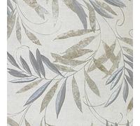 Arthouse Luxury Leaf Natural Grey Wallpaper Arthouse Multicolor