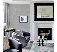 Arthouse Luxury Plain Grey Wallpaper