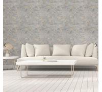 Arthouse Marble Venetian Plaster Grey/gold Metallic Wallpaper 924901