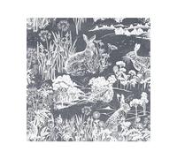 Arthouse Meadow Hare Navy Wallpaper 909606