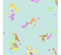 Arthouse Mermaid World Teal Wallpaper 53 x 7, 696103