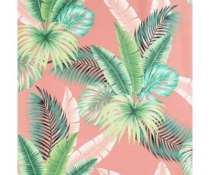 Arthouse Miami Tropics Pink & Green Wallpaper, Exotic Design with an Array of Greens on a Gorgeous Pink Background, 921405
