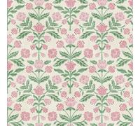 Arthouse Modern Floral Damask Green / Pink Wallpaper